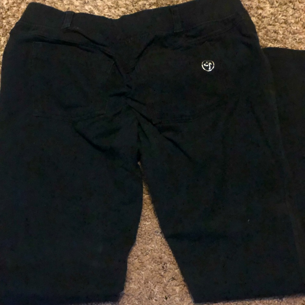 Women’s black Zumba pants